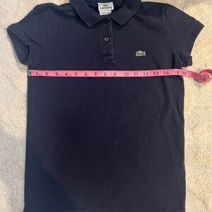 Lacoste Blue Polo Shirt Classic Short Sleeve